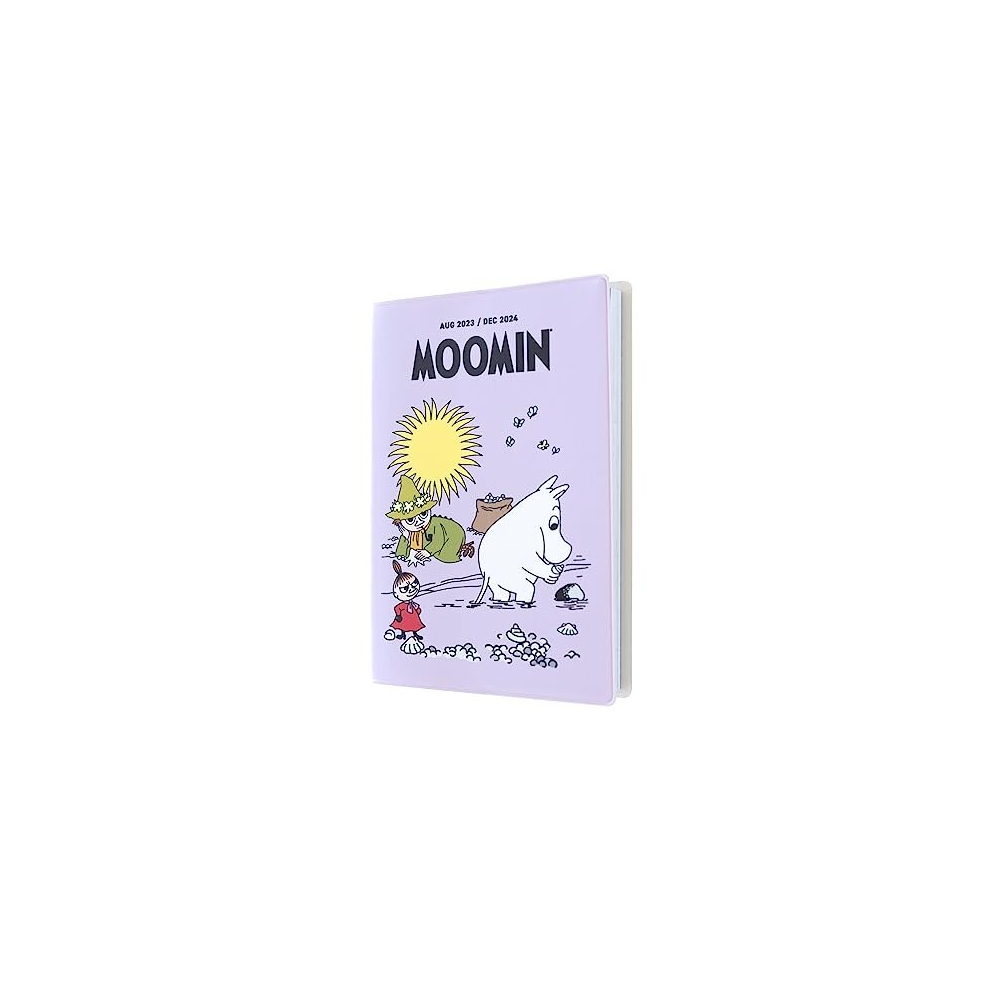 Moomin Diary 2023-2024 | 17 Months Academic Diary Week To View A6 | August 2023 - December 2024 | Mid Year Diary 2023-2024 | 2024 Weekly Planner |