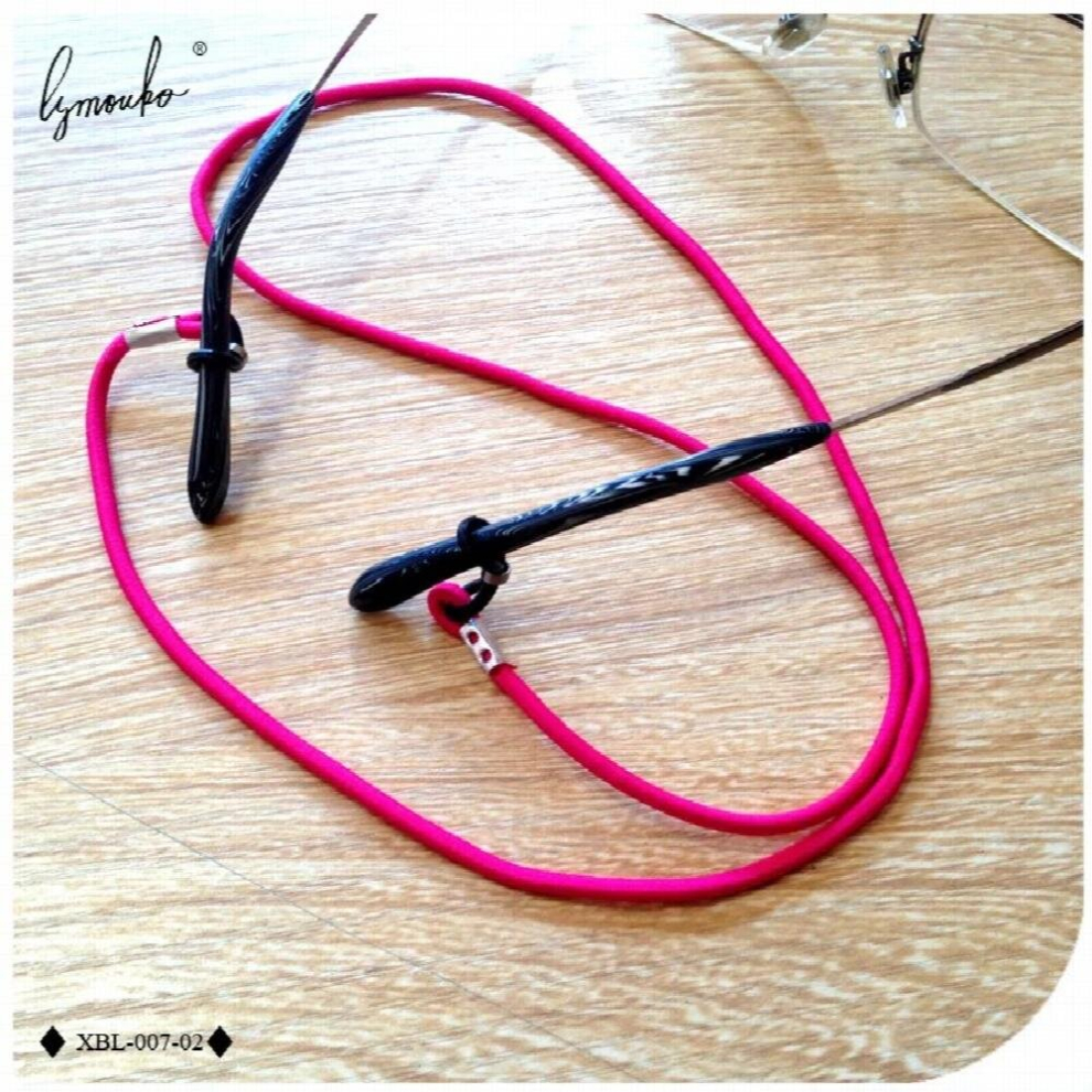 Lymouko 2pcs/Lot High Multicolor Elastic Strap Sport Glasses String Cord Sunglasses for Nonslip Lanyard Neck Rope
