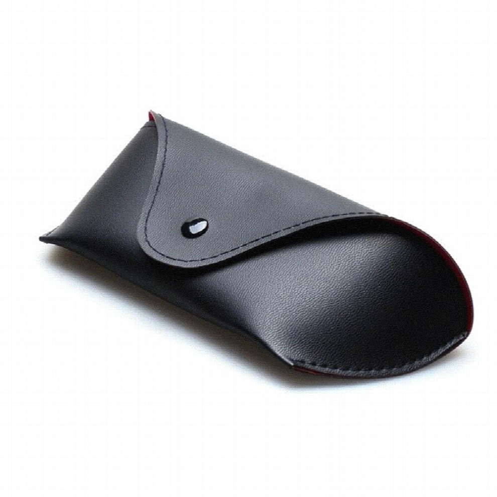 PU Leather Fold-able Glasses Box Men Women Portable Case For Eyeglasses Oversize Sunglasses Eyewear Bags