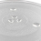 Strong Durable Universal Microwave Turntable Glass Plate with 6 Fixers, 345mm 5
