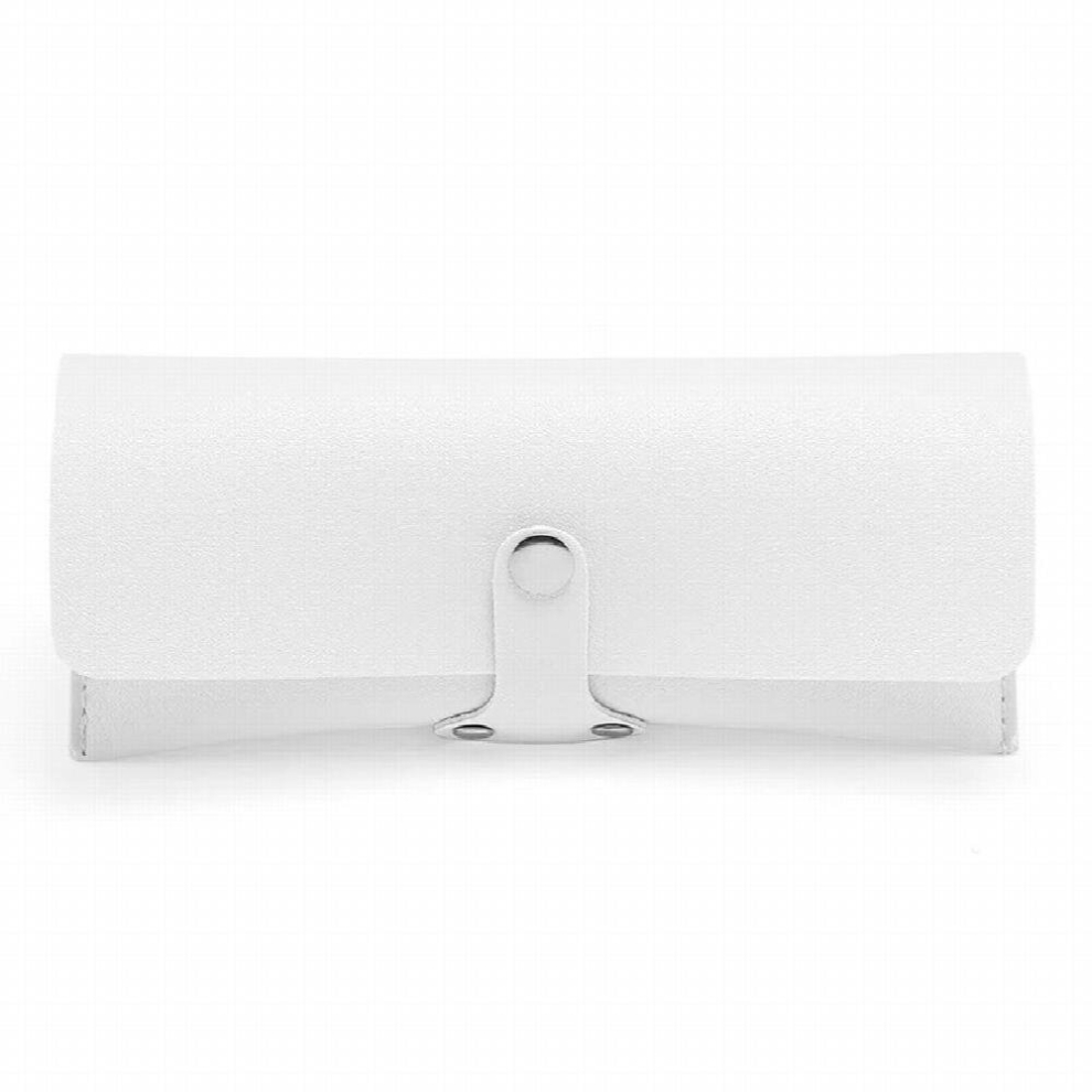 Portable Buckle Soft PU Eye Glasses Cases Sunglasses Pouch Eyeglasses Organizer Protector Box Holder Eyewear Accessories