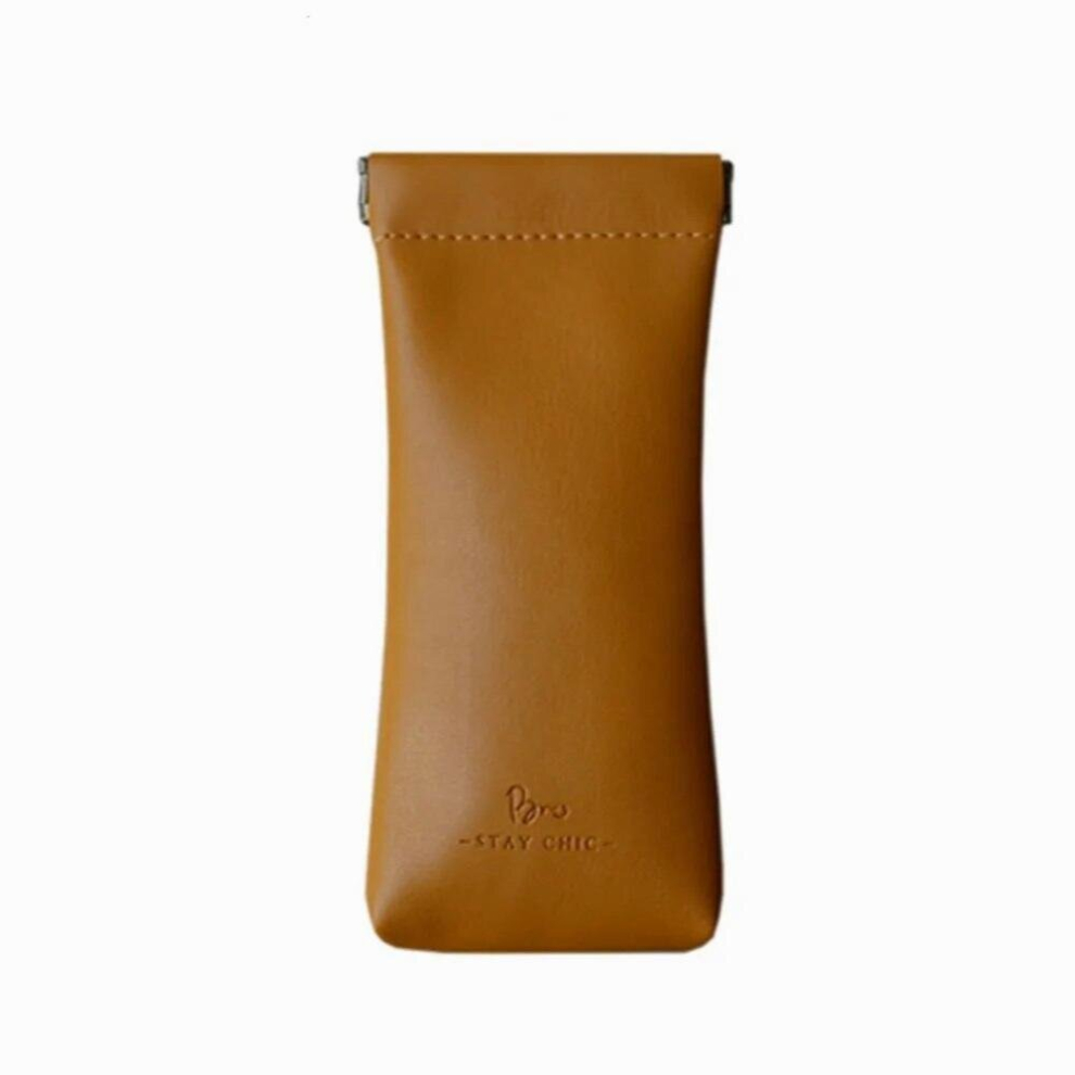 Multicoloured Soft Pu Leather Glasses Storage Bag Sunglasses Box Portable Waterproof Pouch Glasses Protective Cover Eyewear Bag