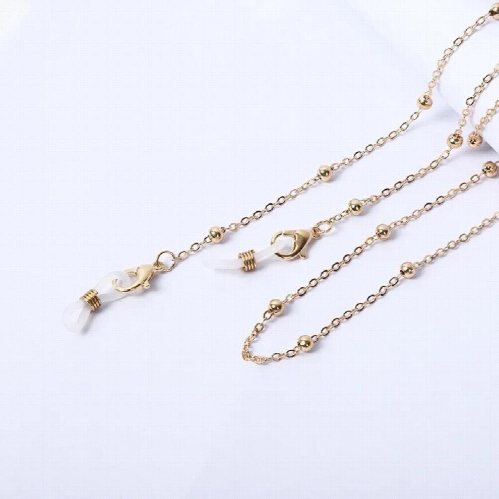 Multicoloured Metal Glasses Chain Pearls Mask Hanging Chains Bohemian Womens Neck Chain For Sunglasses Eyeglasses Lanyard
