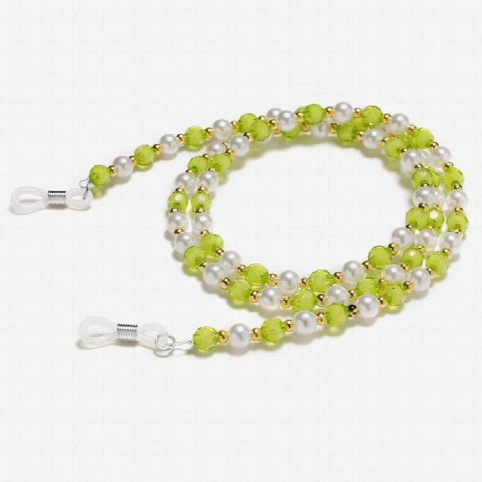 Vintage Ladies Beaded Glasses Chain Boho Multicolor Beads Sunglasses Lanyard Anti-Lost Mask Holder Jewelry Accessories