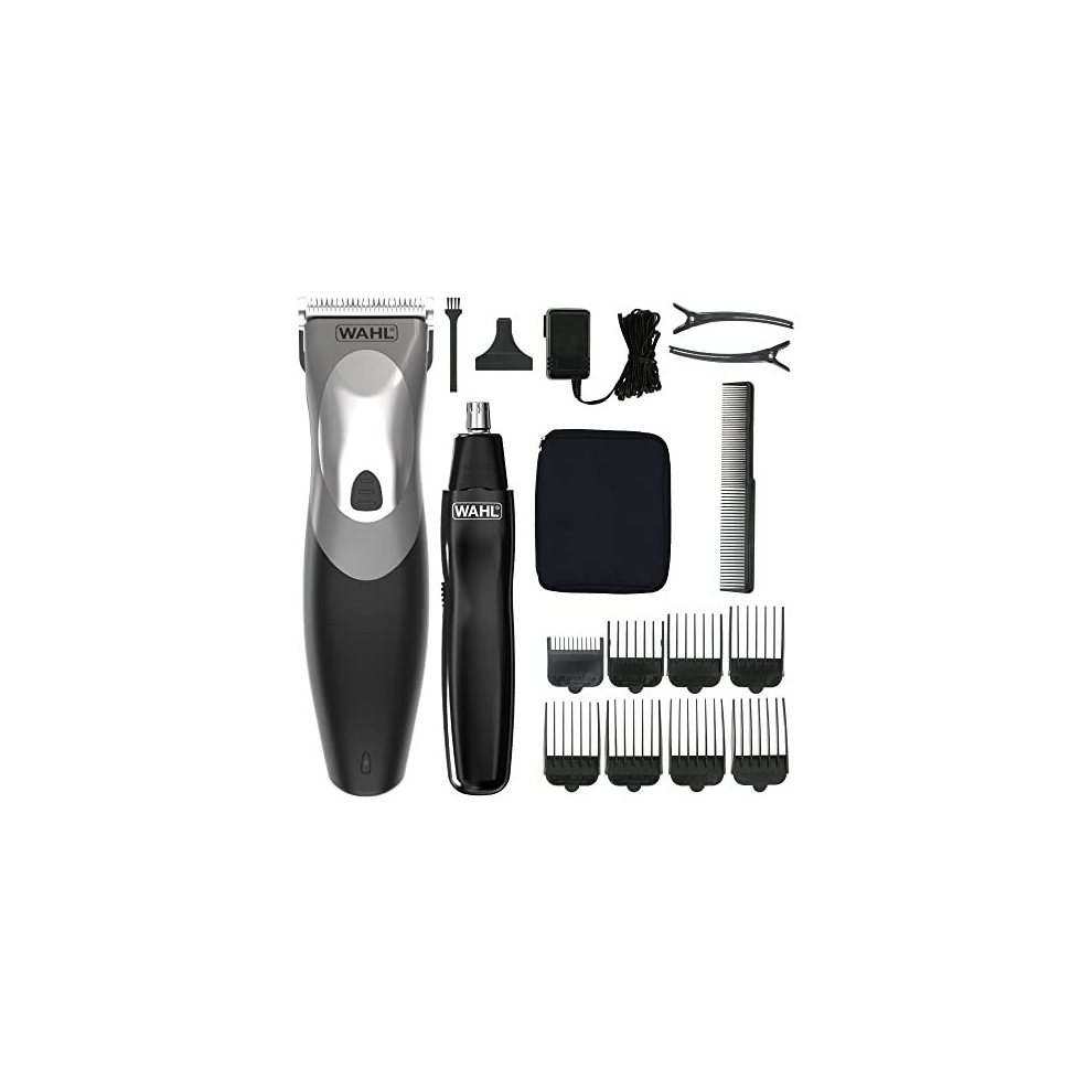 Clip N Rinse Hair Clipper for Men, Head Shaver, Men's Hair Clippers, Nose Trimmers for Men, Cordless Clippers, Washable Head, DIY Haircuts, Easy Home