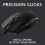 Logitech Logitech G203 LIGHTSYNC Gaming Mouse with Customizable RGB Lighting, 6 Programmable Buttons, Gaming Grade Sensor, 8K DPI Tracking, Lightweight - Black 5