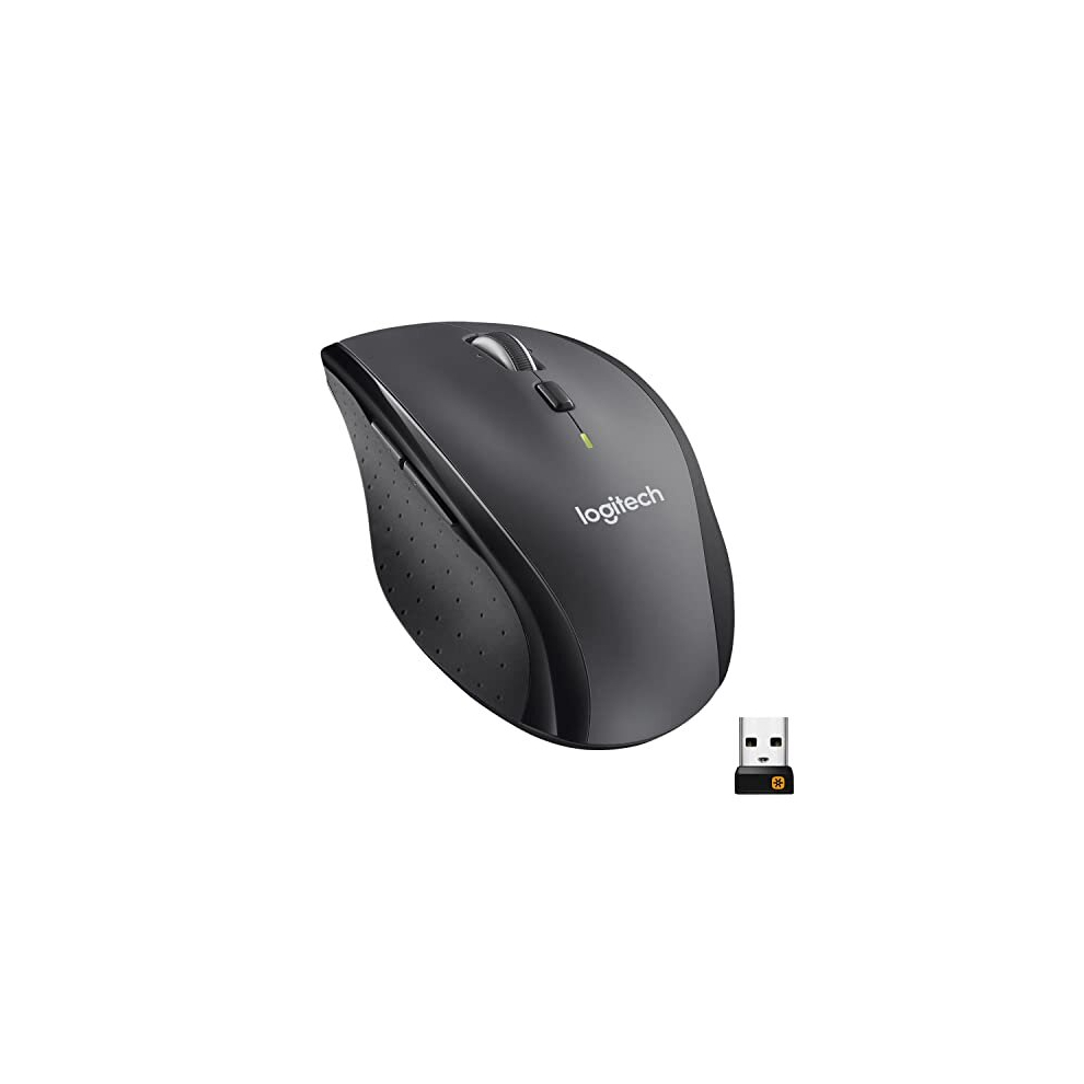 M705 Marathon Wireless Mouse, 2.4 Ghz Usb Unifying Receiver, 1000 Dpi, 5-Programmable Buttons, 3-Year Battery, Compatible With Pc, Mac, Laptop, 5011274970499