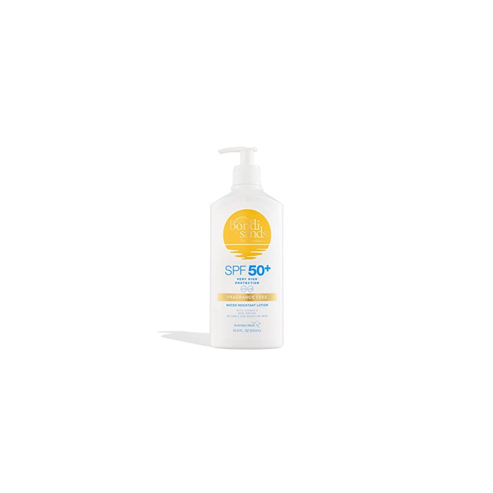 Bondi Sands Spf 50+ Fragrance Free - Sunscreen Lotion Value Pump Pack 500Ml