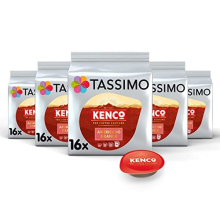 Kenco Americano Grande XL Coffee Pods, 16 Count (Pack of 5), (Total 80 Drinks)