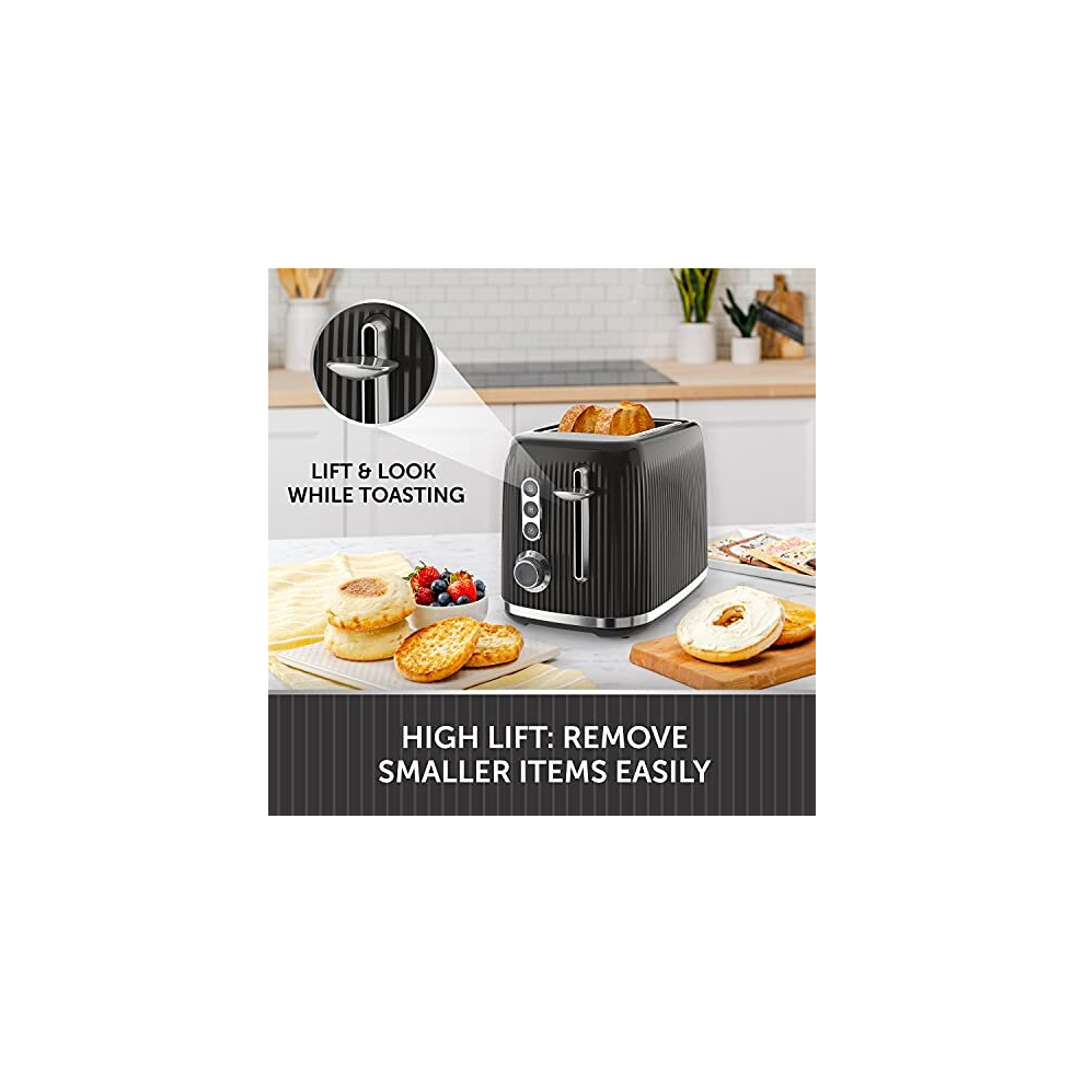 bold-black-2-slice-toaster-with-high-lift-and-wide-slots---black-and-silver-chrome--vtr001