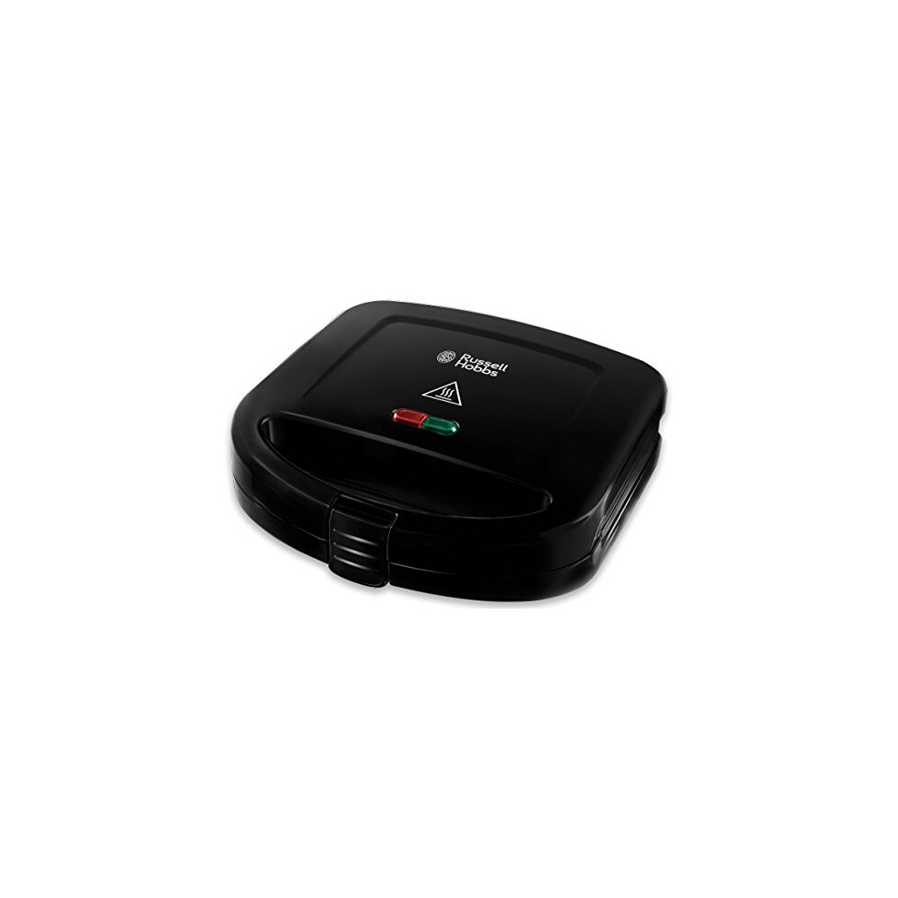 24520 RU-24520 Sandwich Toaster Toastie Maker – Two Slice, Easy Clean Plates, Black,Large