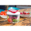 Zyliss E910015 Easy Pull Food Processor - 75 cl Manual Handheld Chopper/Blender White/Red 8