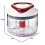 Zyliss E910015 Easy Pull Food Processor - 75 cl Manual Handheld Chopper/Blender White/Red 13