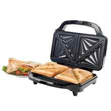 EK2017T Deep Fill Toastie Maker – XL Sandwich Toaster Press With Non-Stick Hot Plates, For 2 Toasted Sandwiches, 4 Slice, Easy Clean, Cool Touch