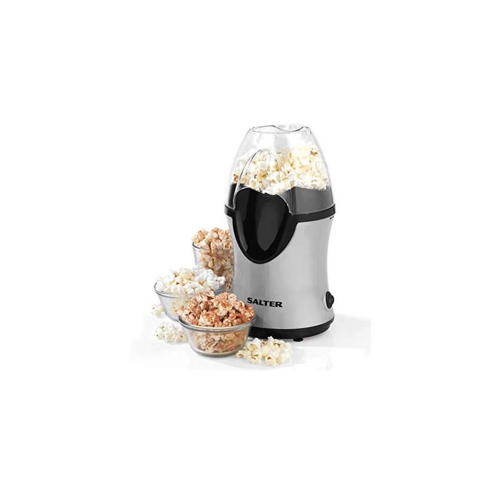 EK2902 Electric Popcorn Maker Machine, Home-Made Healthy Snack, 30 Calories per Cup, Easy to Use, Integrated Measuring Cup, Perfect for Movie Nights,