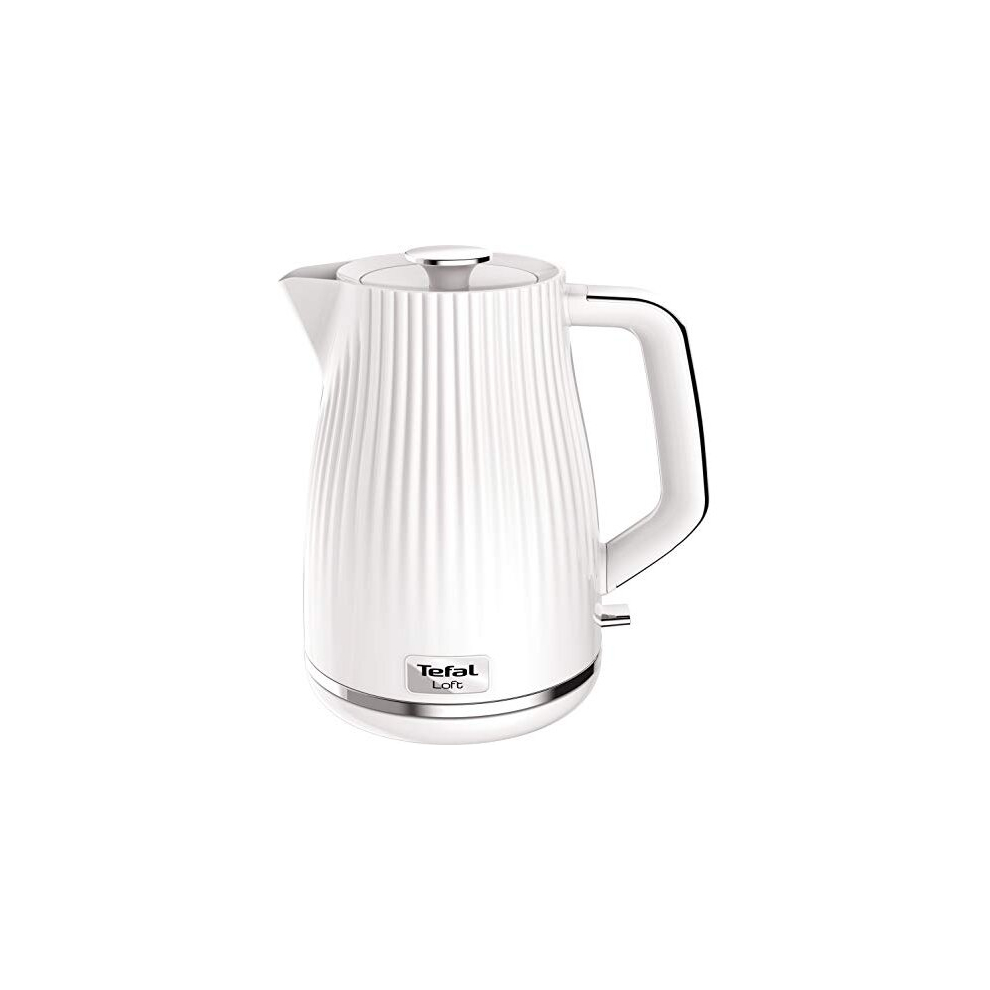 Tefal Loft Ko250140 Kettle – 1.7L / Black, White, Plastic, 3000 W