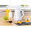 Tefal Loft KO250140 Kettle – 1.7L / Black, White, Plastic, 3000 W 3