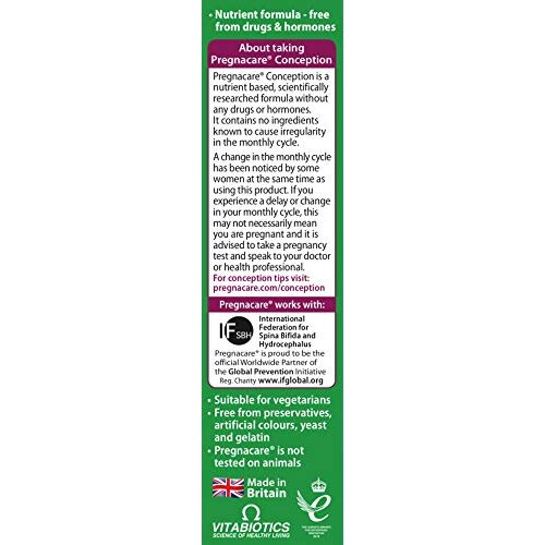 Vitabiotics Pregnacare Conception Tablets, 30 Count (pack of 1) 2