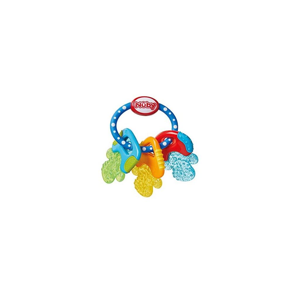 IcyBite Keys – Soothing Teether | Multiple Teething Surfaces | Refrigerator Safe | Suitable from 3 Months Plus