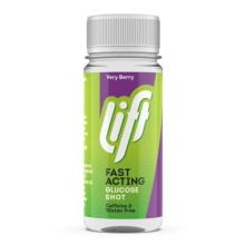 | Fast-Acting Glucose Energy Juice Shots | Very Berry | 12 Pack of 60 ml Bottles