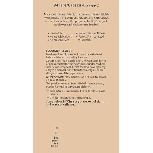 Vitabiotics Perfectil Max 84 Tablets, 1 Pack 1