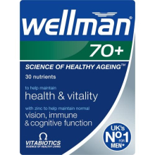 Wellman 70+ - 30 Count (Pack of 1)