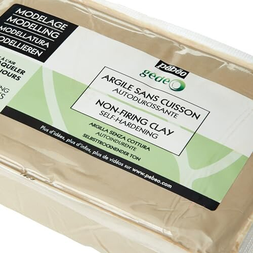 Gedeo Air Drying Clay, Natural,White,1.5 Kg 2