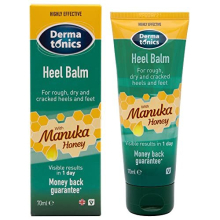 Fast-Acting Manuka Honey Heel Balm | Nourishing Formula for Rough and Cracked Heels | Hydrates and Softens Dry Feet | Suitable for Diabetics and Vegan