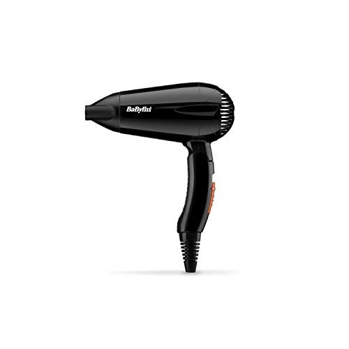 Travel Dry 2000W Hair Dryer, Dual voltage, Worldwide, Lightweight, Compact, folding handle