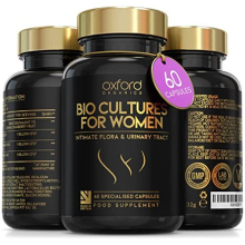 Advanced Probiotics for Women | Scientifically Formulated Vaginal Probiotics, Intimate Flora & UTI | 60 Specialised Capsules with 3 Billion Bacterial