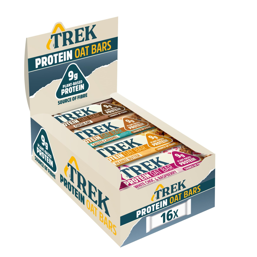 High Protein Flapjack Variety Pack - Gluten Free - Plant Based - Vegan Snack - 50g x 16 bars