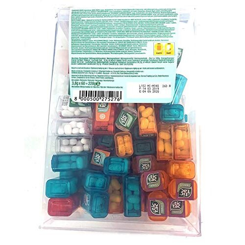 Box with 60 Mini Boxes (each 3.9 GRAMS), ARTIFICIALLY FLAVOURED MINTS 2