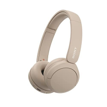 WH-CH520 Wireless Bluetooth Headphones - up to 50 Hours Battery Life with Quick Charge, On-ear style - Beige