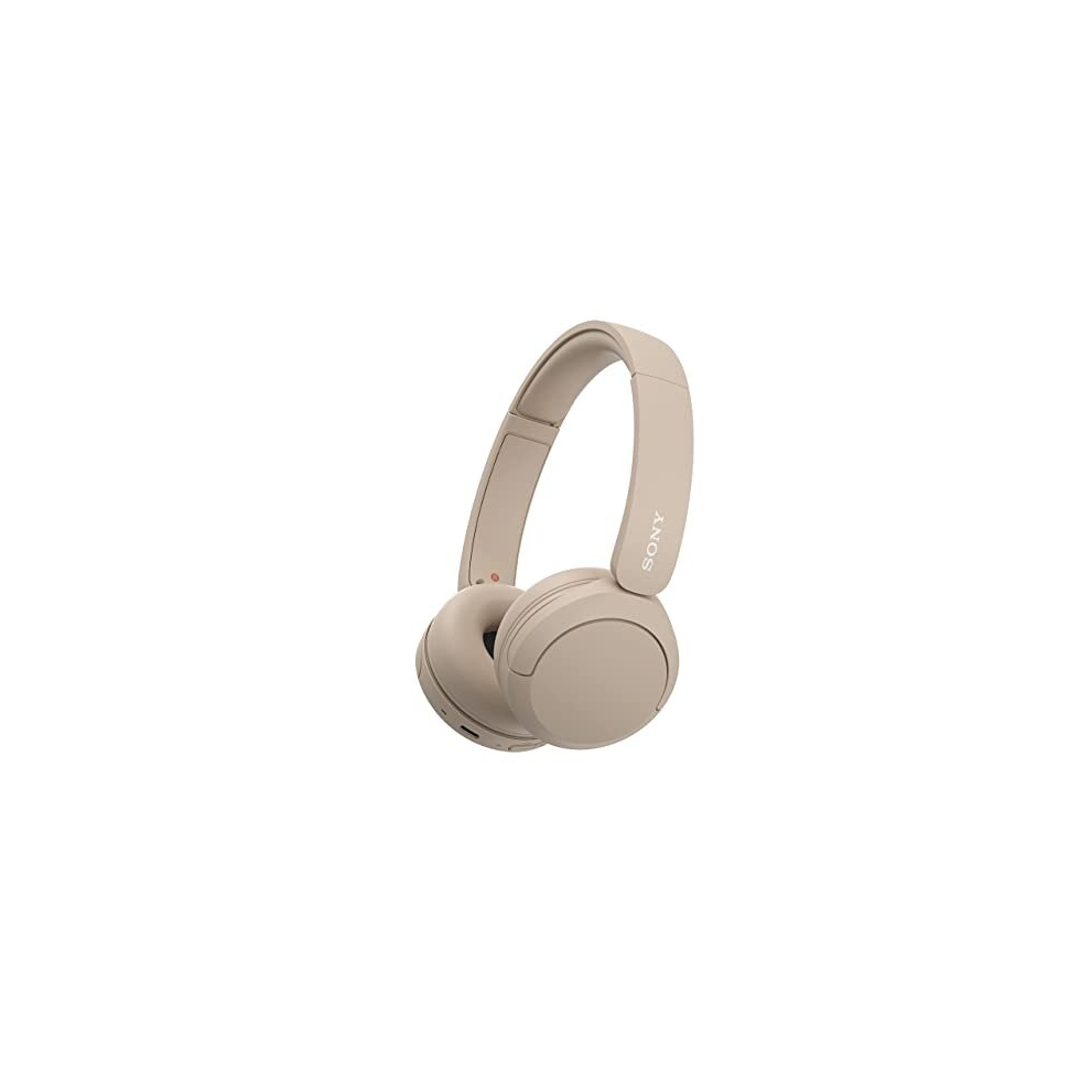 WH-CH520 Wireless Bluetooth Headphones - up to 50 Hours Battery Life with Quick Charge, On-ear style - Beige