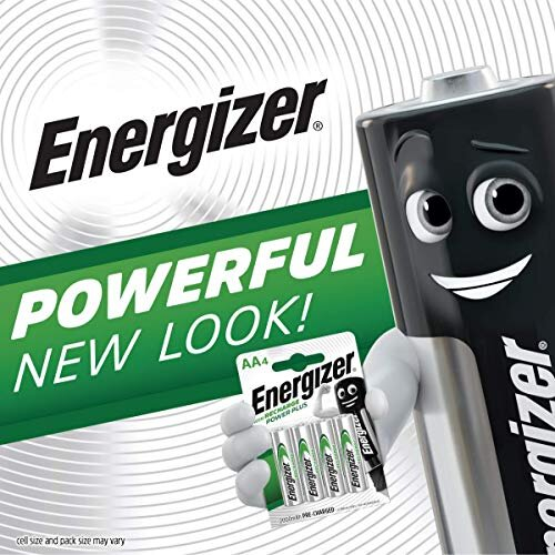 Energizer Rechargeable Battery AAA, Recharge Power Plus, 4 Pack 2