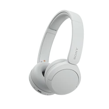 WH-CH520 Wireless Bluetooth Headphones - up to 50 Hours Battery Life with Quick Charge, On-ear style - White