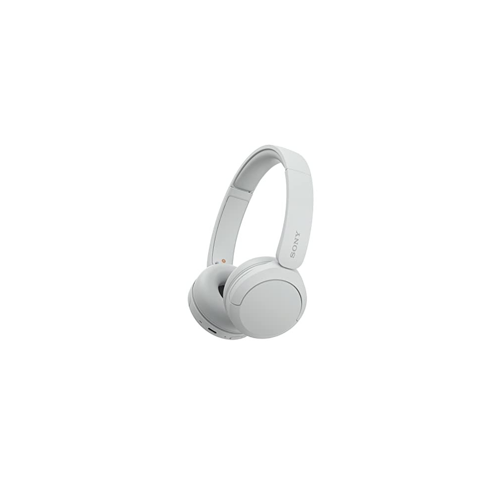 WH-CH520 Wireless Bluetooth Headphones - up to 50 Hours Battery Life with Quick Charge, On-ear style - White