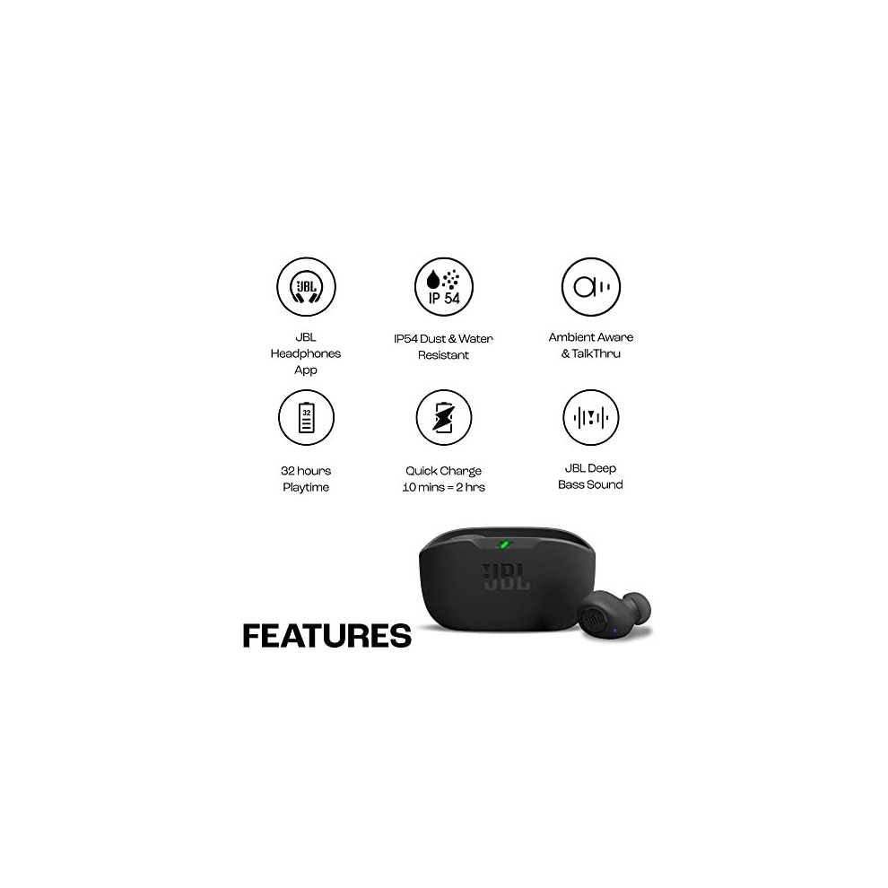 wave-buds--in-ear-wireless-earbuds-with-ip54-and-ipx2-waterproofing--powerful-bass-and-32-hours-battery-life--in-black