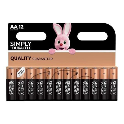 Duracell Simply Aa Batteries, 24 Pack Aa