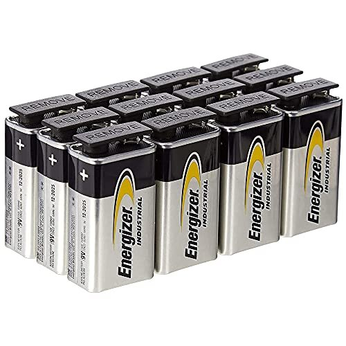 Energizer 9V Industrial/Disposable Battery (Pack of 12) 2