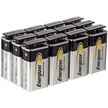 9V Industrial/Disposable Battery (Pack of 12)