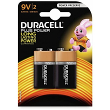 2 x Duracell Batteries 3 Blisters Duralock 9 V MN1604 6LR61 Power Plus