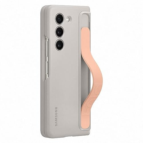 Samsung Galaxy Official Standing Case with Strap for Z Fold5, Sand 1