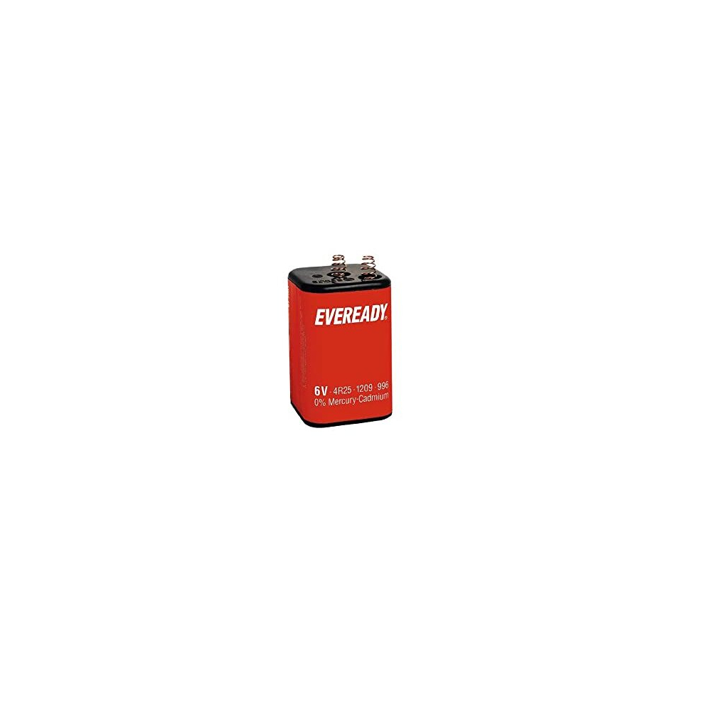 Eveready 4R25 6V Carbon Zinco Battery 5011275045875