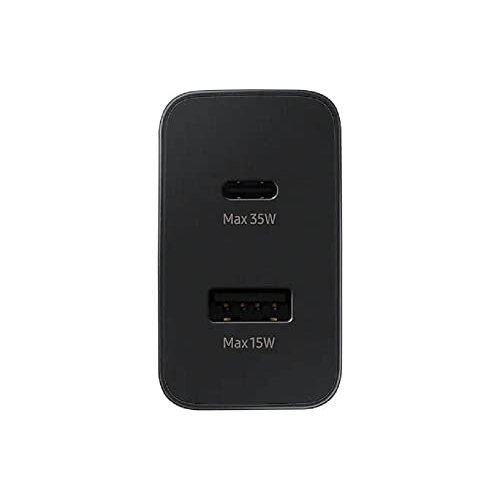 Samsung Galaxy Official 35W Duo Super Fast Power Adapter (without USB-C to C Data Cable), Black 2
