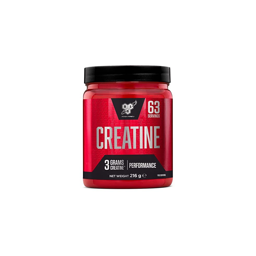 DNA Creatine Monohydrate Powder, Sports Nutrition Pre Workout and Post Workout Supplement, to support and performance, Unflavoured, 216 g, 63 Servings