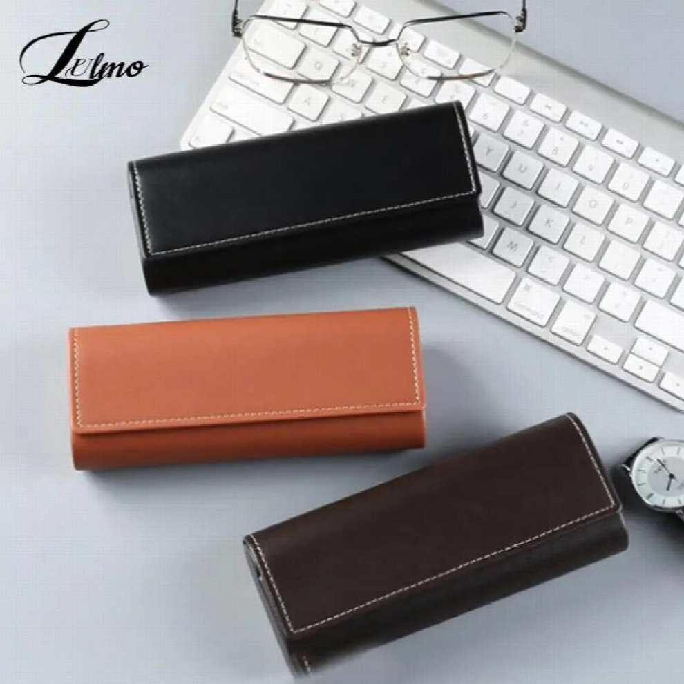 Fashionable And Generous Myopia Leather Glasses Case Leather Sunglasses Case Eyeglasses Case Eyeglasses Case Glasses Pouch
