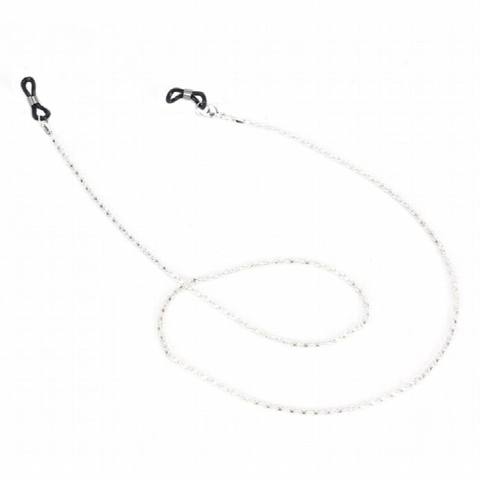 Multicoloured Rose Silver Glass Cord Neck Strap Eyeglass Chain Sunglasses Reading Beaded Glasses Chain Eyewear Rope Lanyards