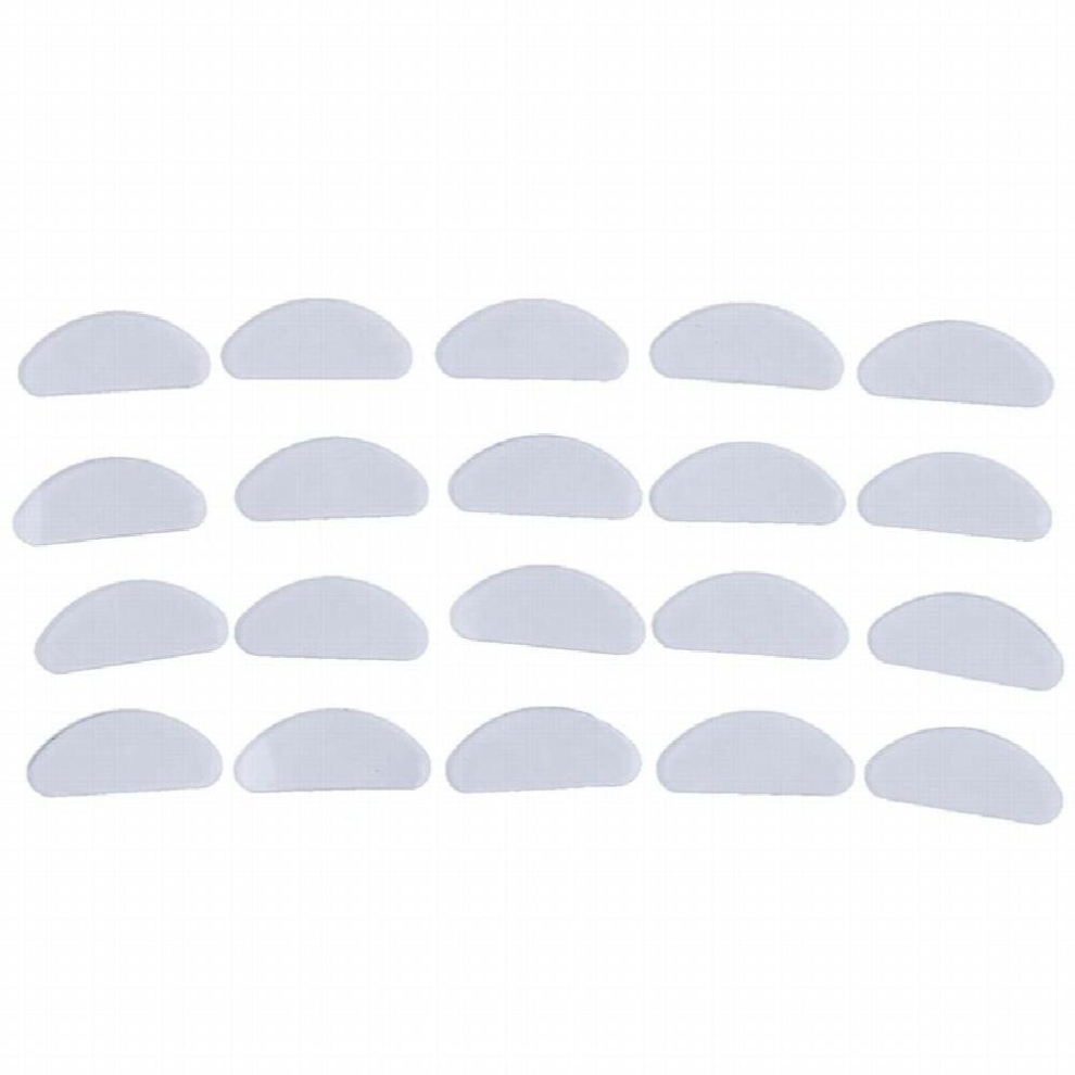 Multicoloured 10Pair Glasses D Shape Silicone Eyewear Accessories Nose Pad For Sunglasses Non-Slip Thin Nosepads
