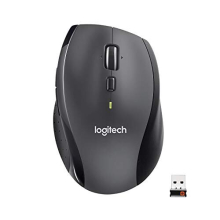 M705 Marathon Wireless Mouse, 2.4 GHz USB Unifying Receiver, 1000 DPI, 5-Programmable Buttons, 3-Year Battery, Compatible with PC, Mac, Laptop,